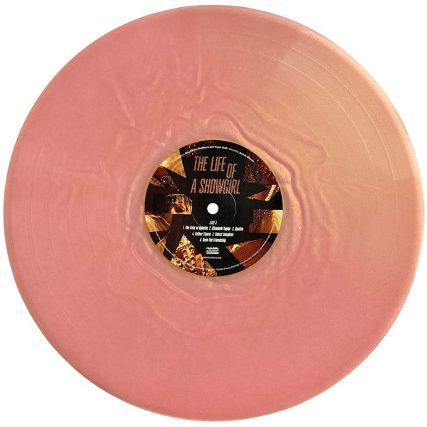 Taylor Swift – The Life Of A Showgirl - LP Pink Shimmer+ Poster
