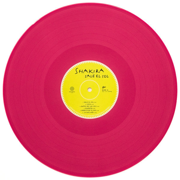 Shakira – Sale El Sol - LP Rosa