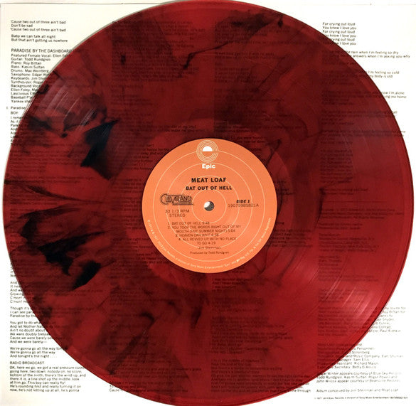 Meat Loaf – Bat Out Of Hell - LP Rojo