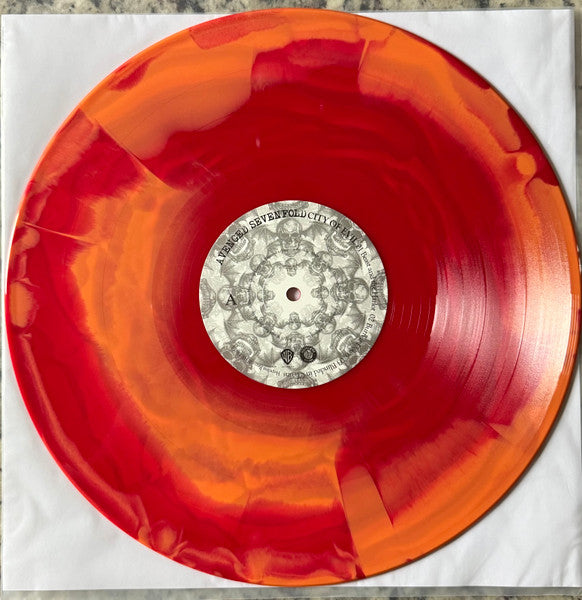 Avenged Sevenfold – City Of Evil 20Th Anniversary - LP Rojo/Naranja