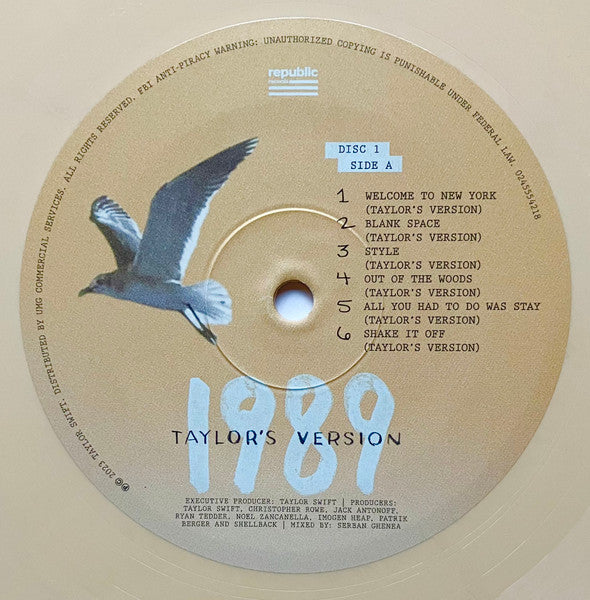 Taylor Swift – 1989 (Taylor's Version) Tangerine - LP