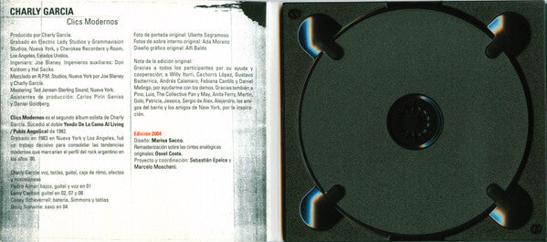 Charly Garcia – Clics Modernos - CD Digipack