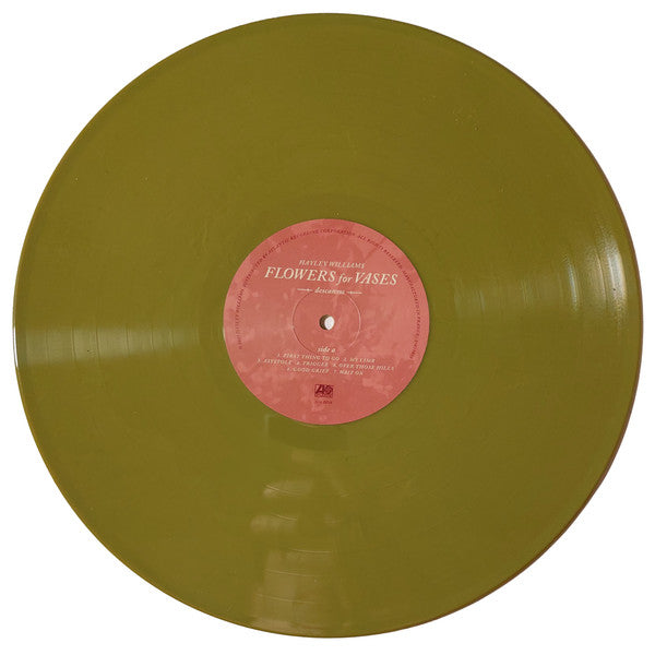 Hayley Williams – Flowers For Vases & Petals For Armor - LP Etched, Clear w/ Pink Swirl