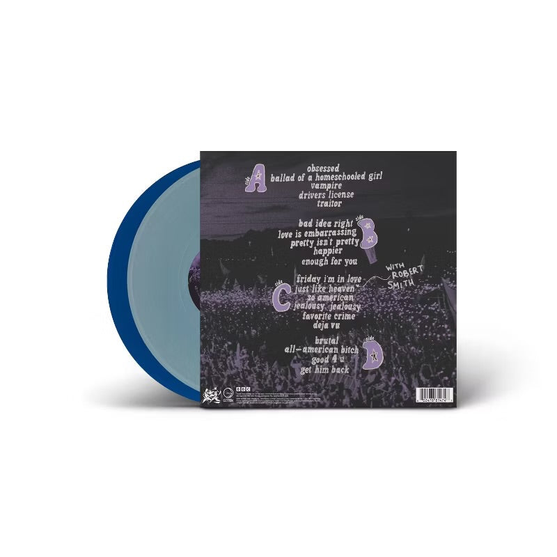 Olivia Rodrigo – Live From Glastonbury (A BBC Recording) - 2 LP (Light blue & cobalt)