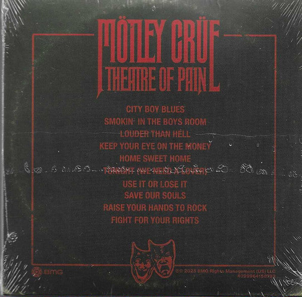 Mötley Crüe – Theatre Of Pain (CRÜCIAL CRÜE) - CD