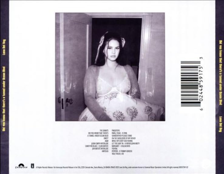 Lana Del Rey - Did You Know That Theres A Tunnel Under Ocean Blvd CD