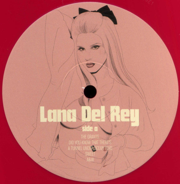 Lana Del Rey - Did You Know That Theres a Tunnel LP Rosa