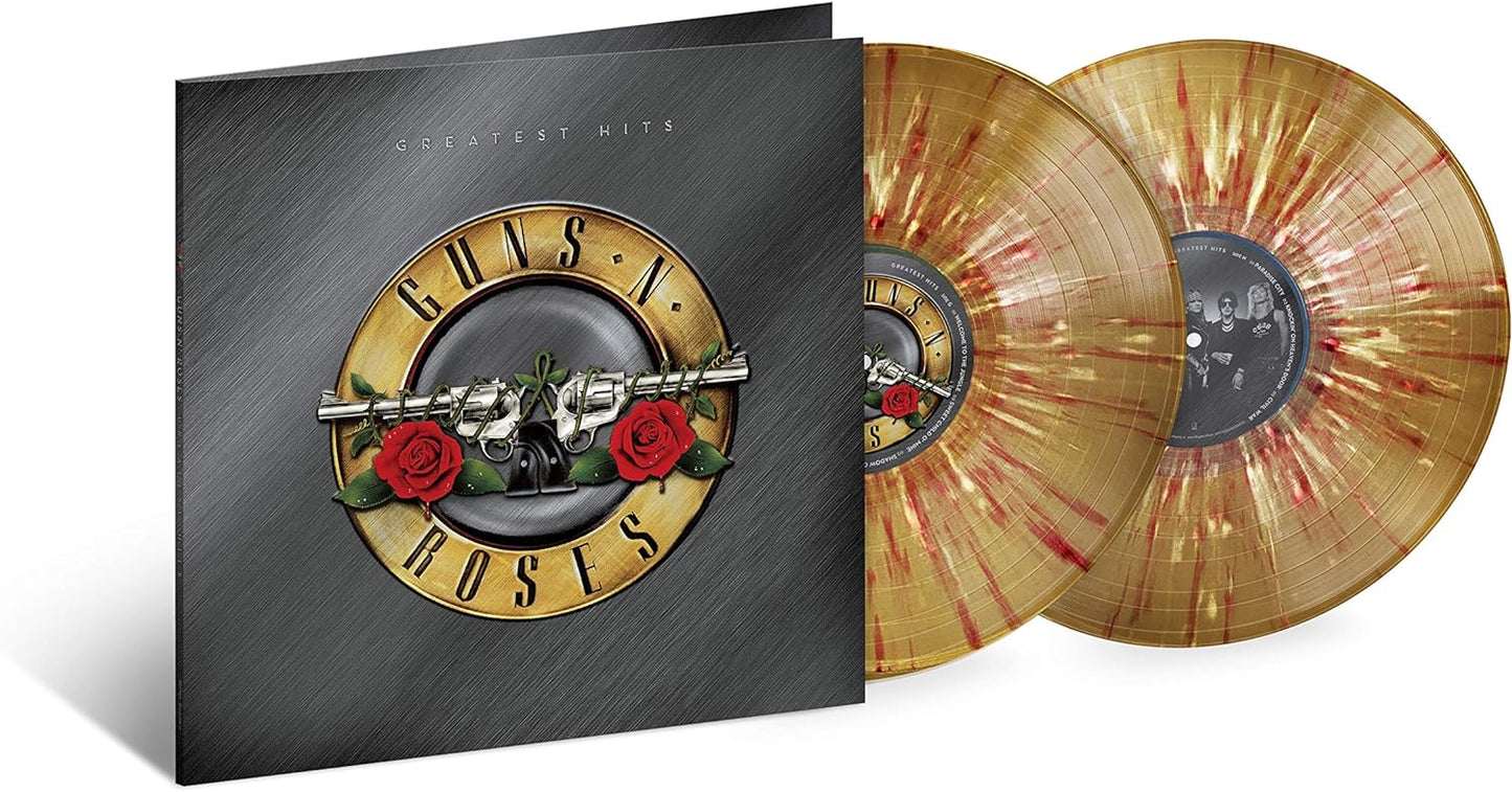 Guns N Roses - Greatest Hits - Lp Amarillo Splatter