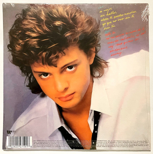 Luis Miguel - 87 Soy Como Quiero Ser - LP