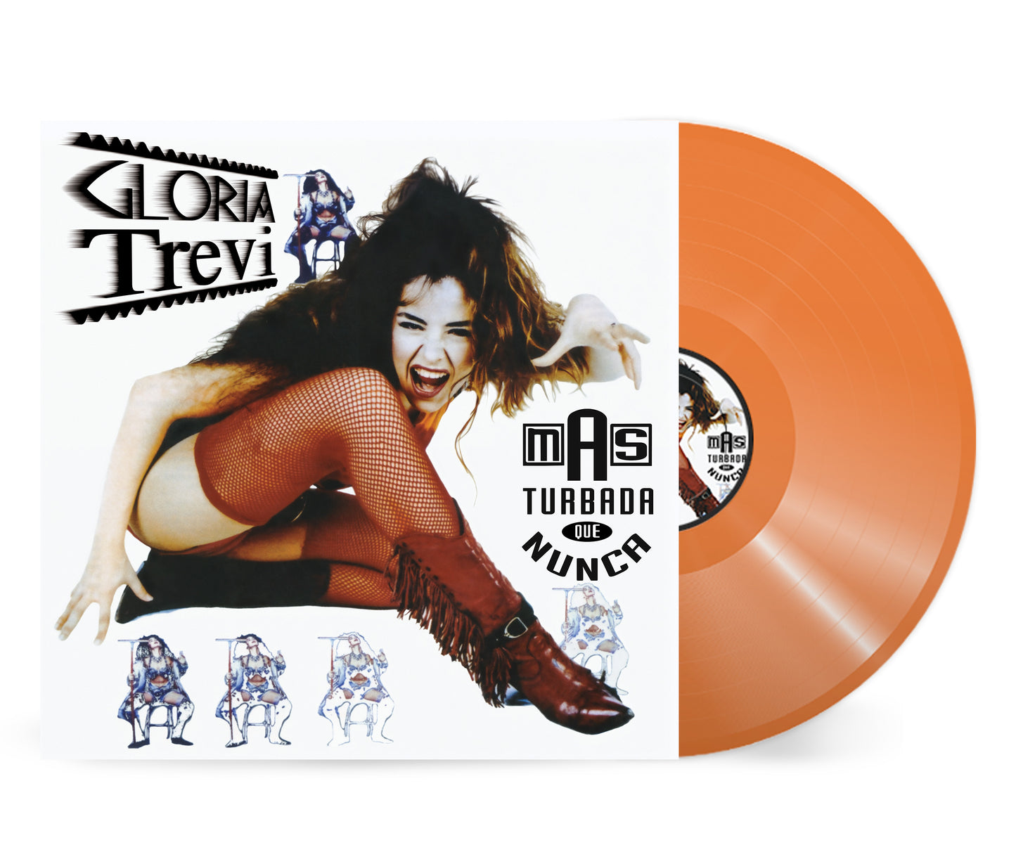 Gloria Trevi - Mas Turbada Que Nunca - LP Naranja PREVENTA