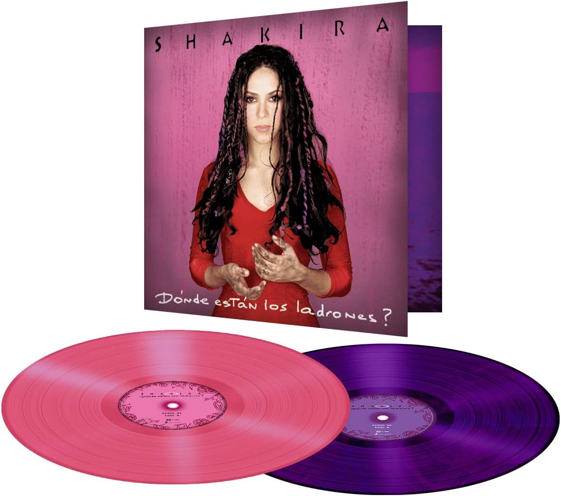 Shakira - Donde Estan Los Ladrones - LP Rosa y Morado