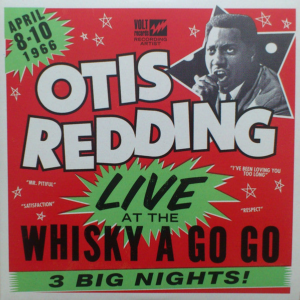 Otis Redding – Live At The Whisky A Go Go - LP