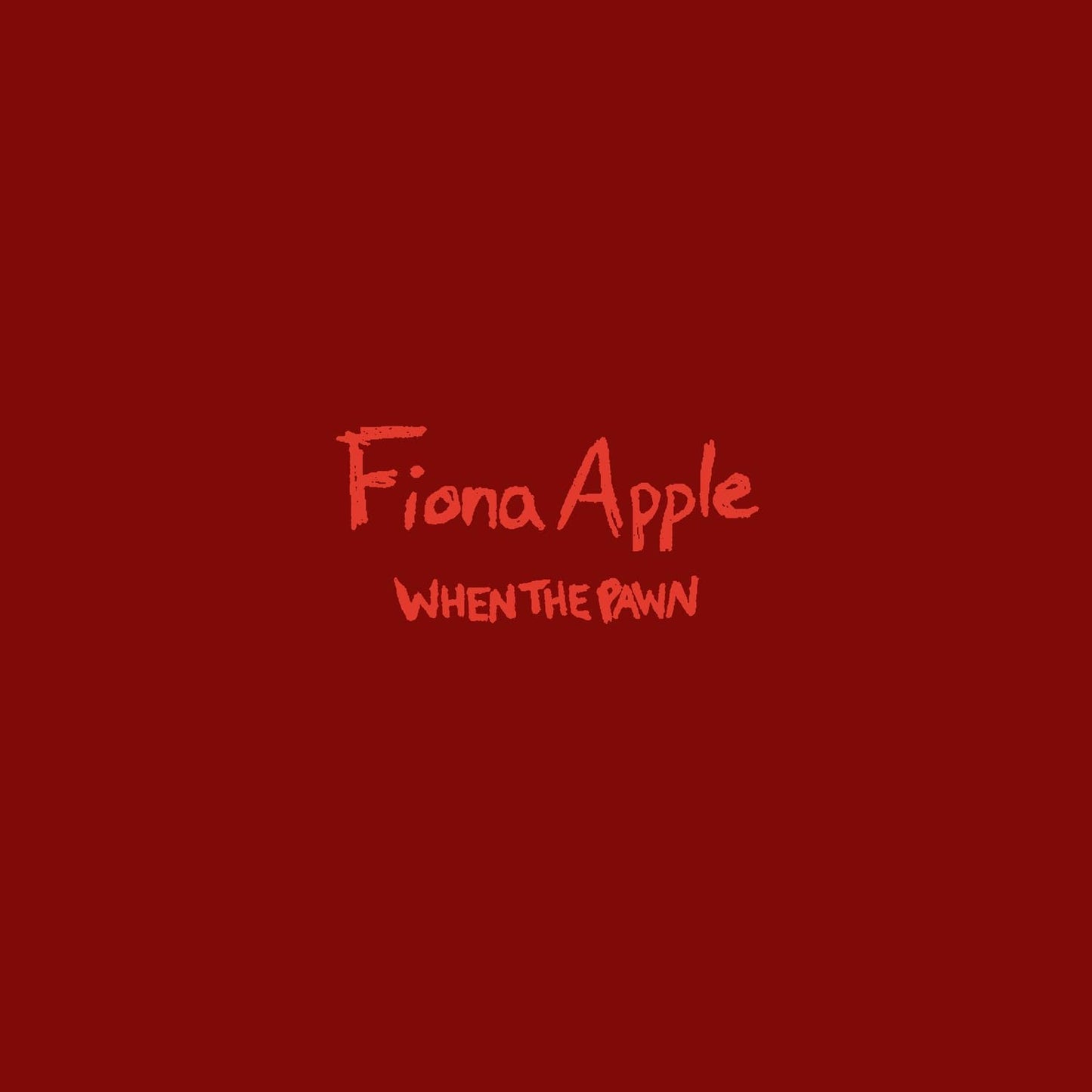 Fiona Apple – When The Pawn - LP