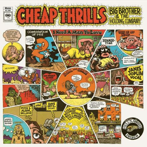 Janis Joplin Big Brother & The Holding Company – Cheap Thrills - LP