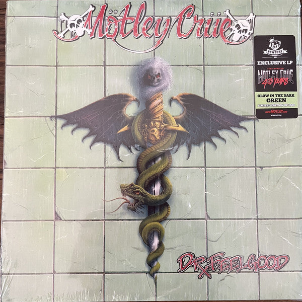 Mötley Crüe – Dr. Feelgood - LP Green Glow in The Dark