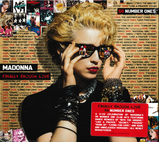 Madonna – Finally Enough Love (50 Number Ones) - CD