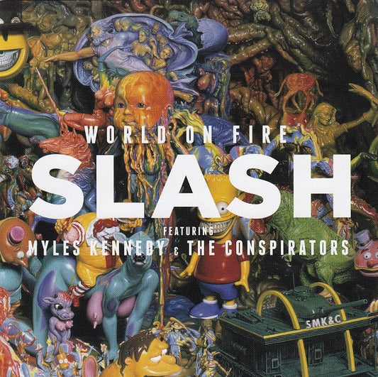 Slash (3) Featuring Myles Kennedy And The Conspirators – World On Fire - CD