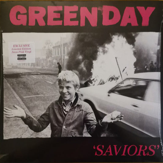 Green Day – Saviors - LP Rosa