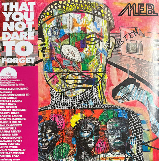 Miles Davis M.E.B. (Miles Electric Band) – That You Not Dare To Forget - LP Rosa