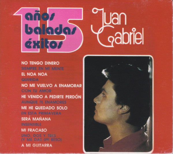 Juan Gabriel – 15 Años Baladas Exitos - CD