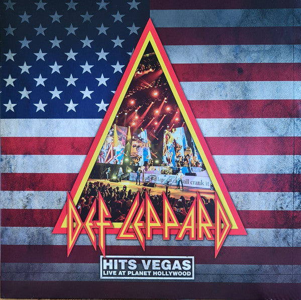 Def Leppard – Hits Vegas (Live At Planet Hollywood) - LP Azul
