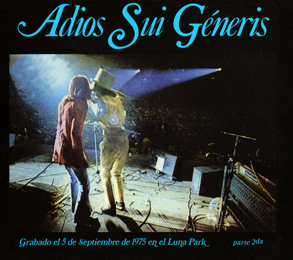 Sui Generis  – Adios Sui Géneris, Parte 2da - CD