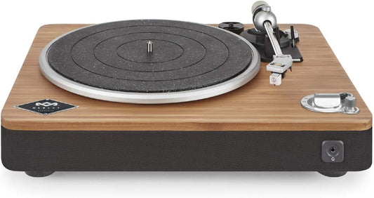 Tornamesa - House of Marley Stir It Up: Reproductor de Discos de Vinilo con conectividad Bluetooth inalámbrica, cinturón de 2 velocidades
