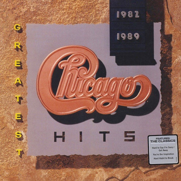 Chicago  – Greatest Hits 1982-1989 - LP