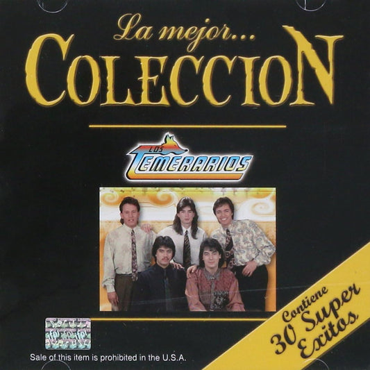 Los Temerarios  – La Mejor... Coleccion - CD