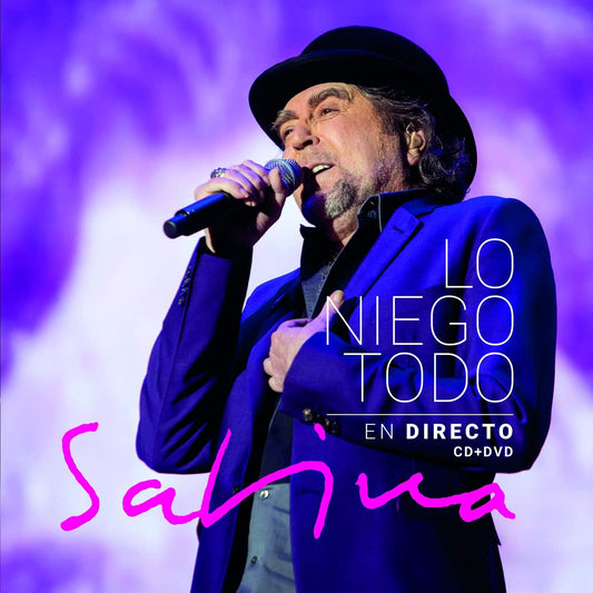 Joaquin Sabina – Lo Niego Todo En Directo CD
