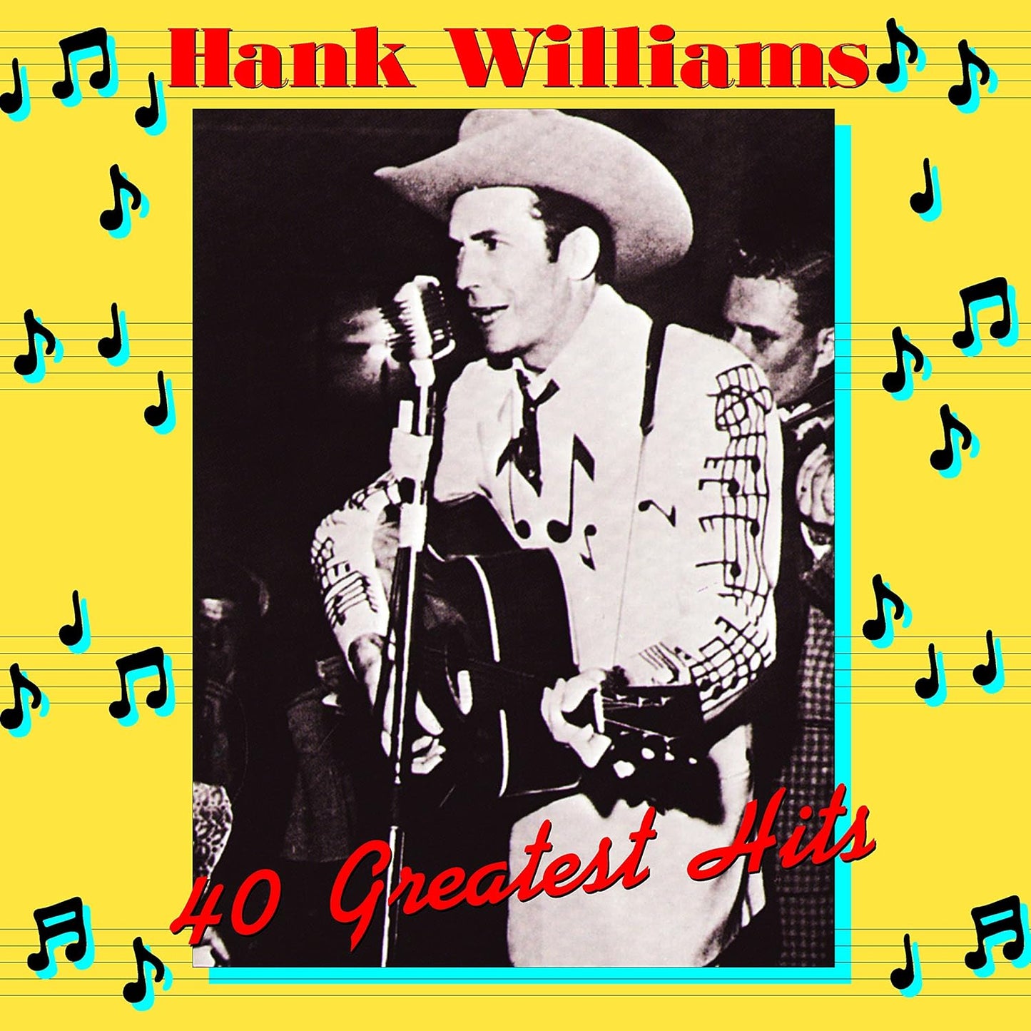 Hank Williams - 40 Greatest Hits - LP
