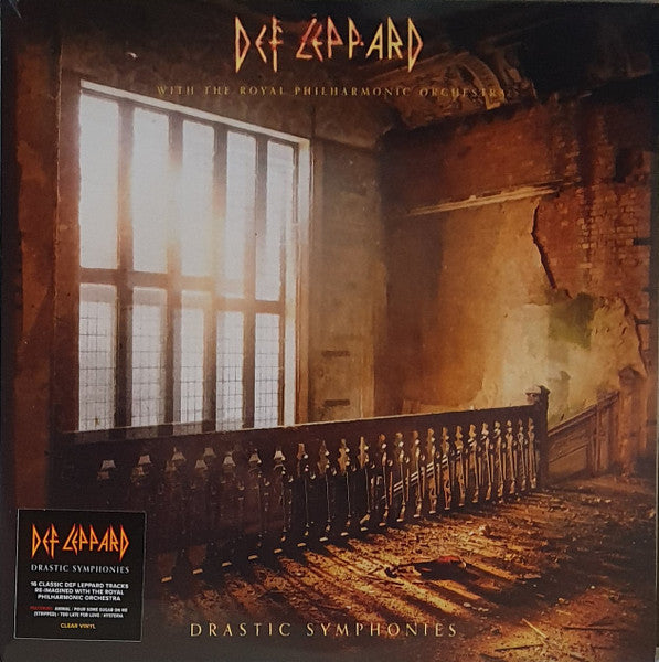 Def Leppard With The Royal Philharmonic Orchestra – Drastic Symphonies - Lp Transparente