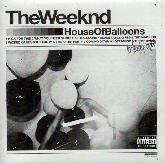 The Weeknd – House Of Balloons - CD
