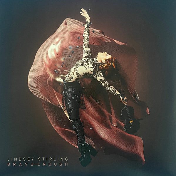 Lindsey Stirling – Brave Enough - LP Cranberry Swirl