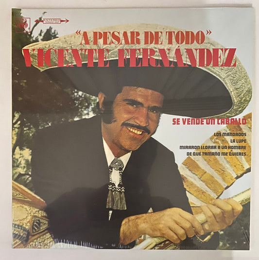 Vicente Fernández – A Pesar De Todo - LP