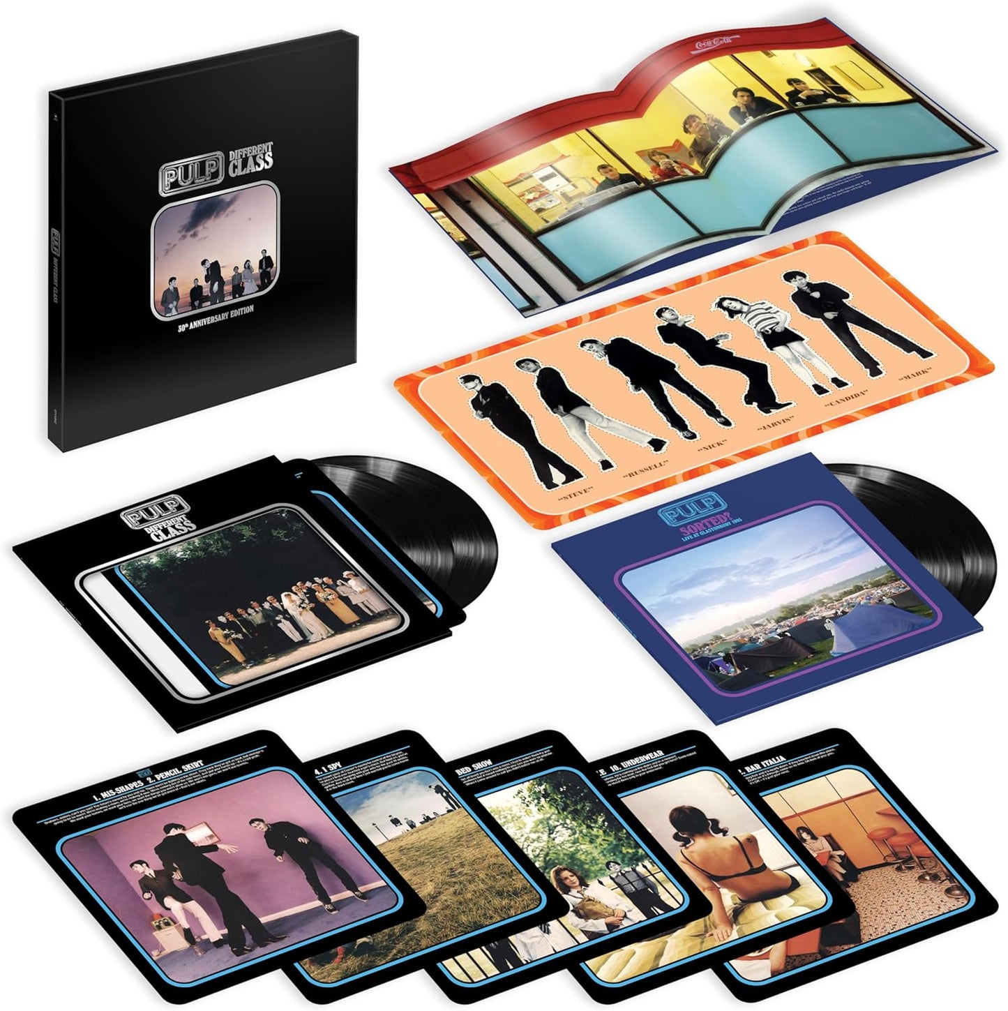 Pulp -  Different Class (Ltd. 4LP Super Deluxe) - LP