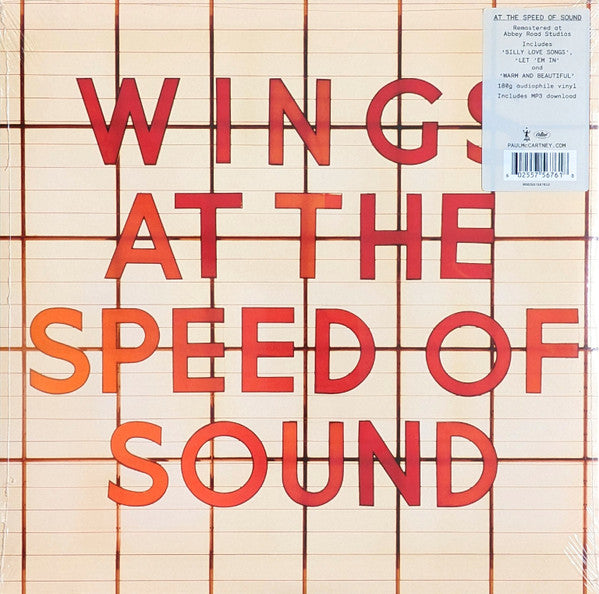 Wings At The Speed Of Sound - Lp