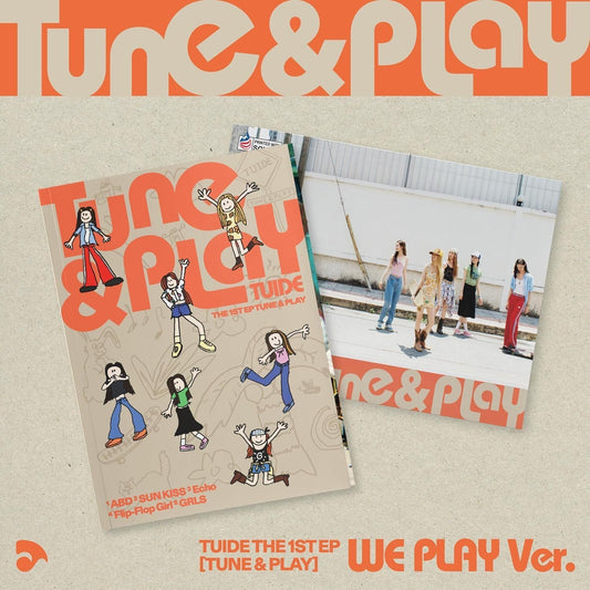 Tuide - The 1st EP 'TUNE & PLAY' [WE PLAY Ver.] - CD