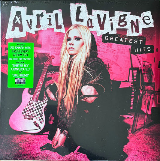 Avril Lavigne – Greatest Hits - LP Verde Neon