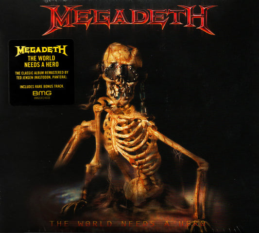 Megadeth – The World Needs A Hero - CD