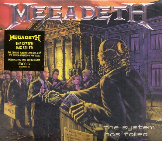 Megadeth – The System Has Failed - CD