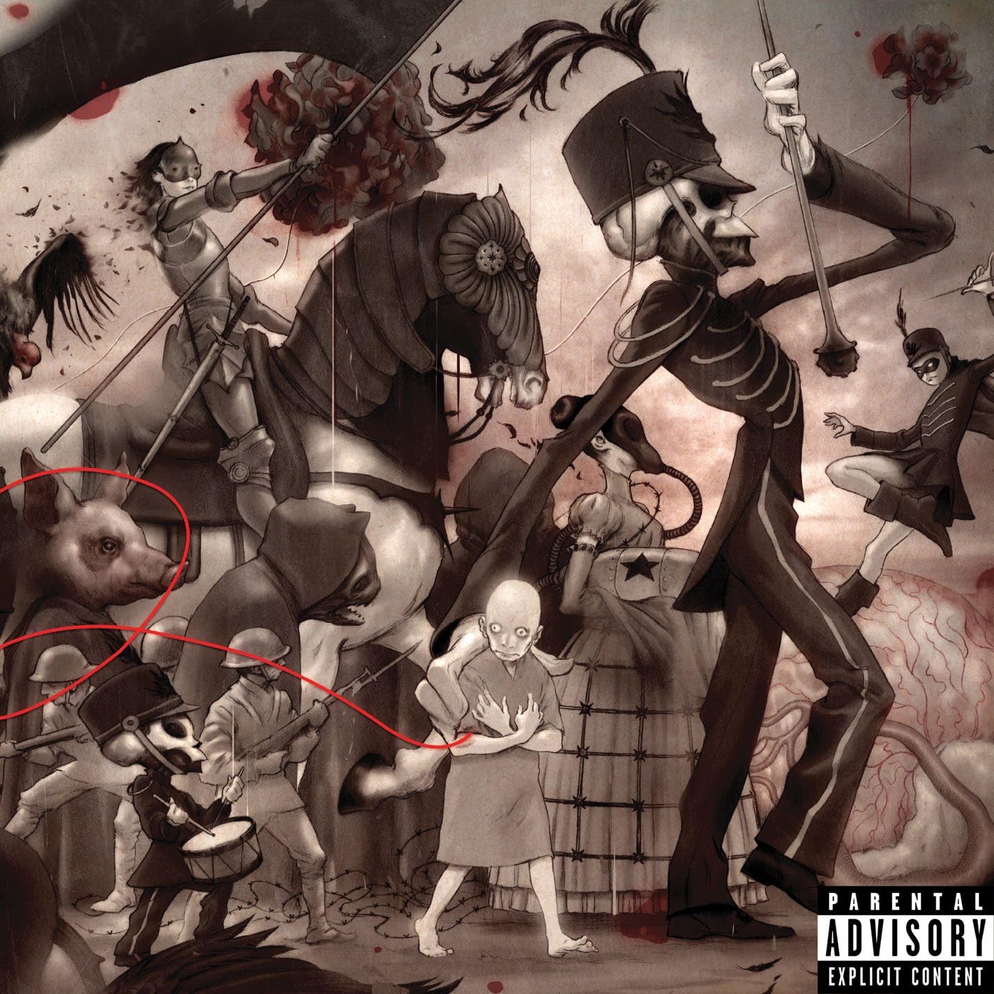 My Chemical Romance – The Black Parade - LP Milky Clear