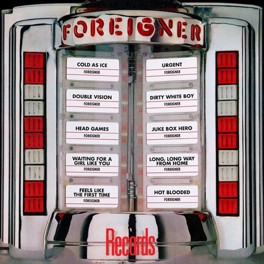 Foreigner – Records - LP Blanco