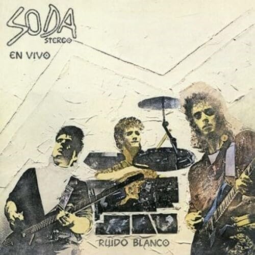Soda Stereo – Ruido Blanco - En Vivo - LP Transparente