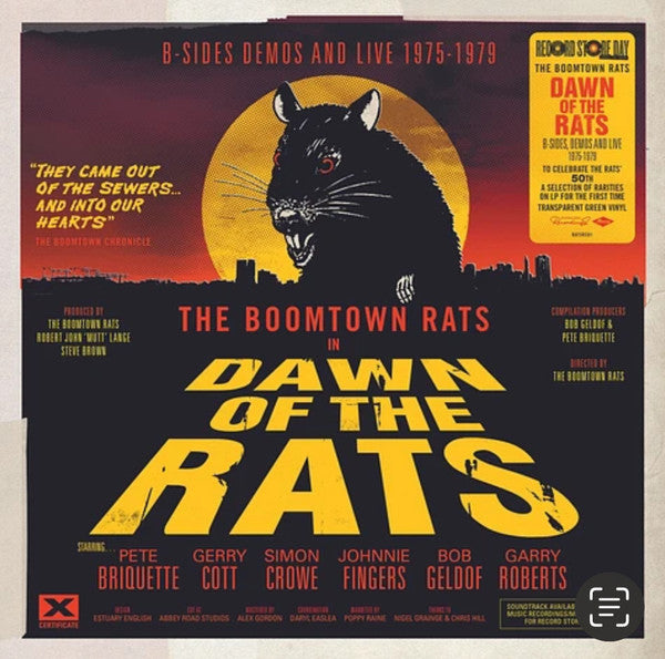 The Boomtown Rats – The Boomtown Rats in 'Dawn Of The Rats' (Demos, B-Sides And Live 1975-1979) RSD 2025 - LP Verde