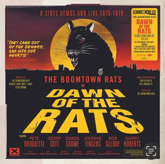 The Boomtown Rats – The Boomtown Rats in 'Dawn Of The Rats' (Demos, B-Sides And Live 1975-1979) RSD 2025 - LP Verde