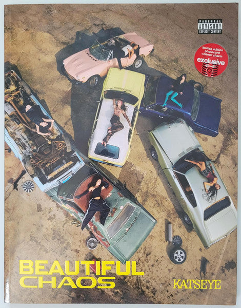 Katseye – Beautiful Chaos - CD Photocard+Mirror Charm
