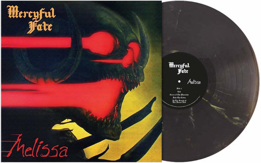 Mercyful Fate – Melissa - LP Negro/Amarillo Marble
