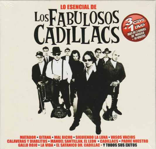 Los Fabulosos Cadillacs – Lo Esencial - Cd Triple+1 DVD