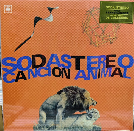 Soda Stereo – Canción Animal - LP Transparente